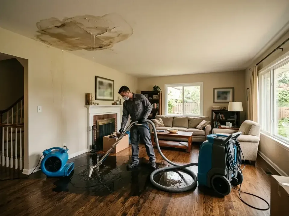 attic-pipe-burst-ceiling-drip-008 — frequently asked questions, Water Damage Restoration & Carpet Care in Larch Way, WA